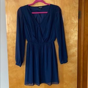 Navy Express Dress